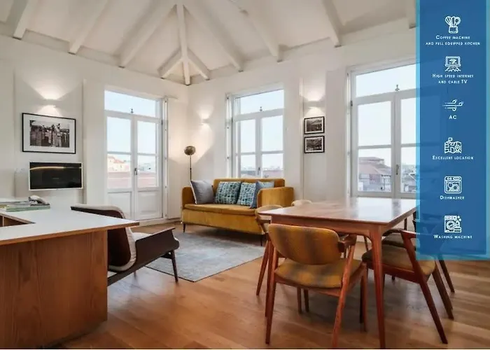 Victoria Luxury Apartment, Historic House Downtown Oporto